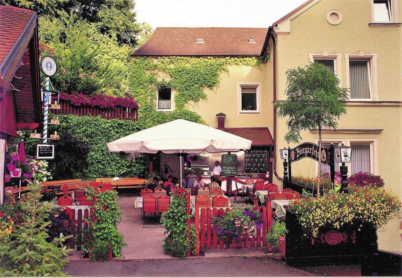 Gasthof & Hotel Goldener Hirsch Bad Berneck im Fichtelgebirge Buitenkant foto